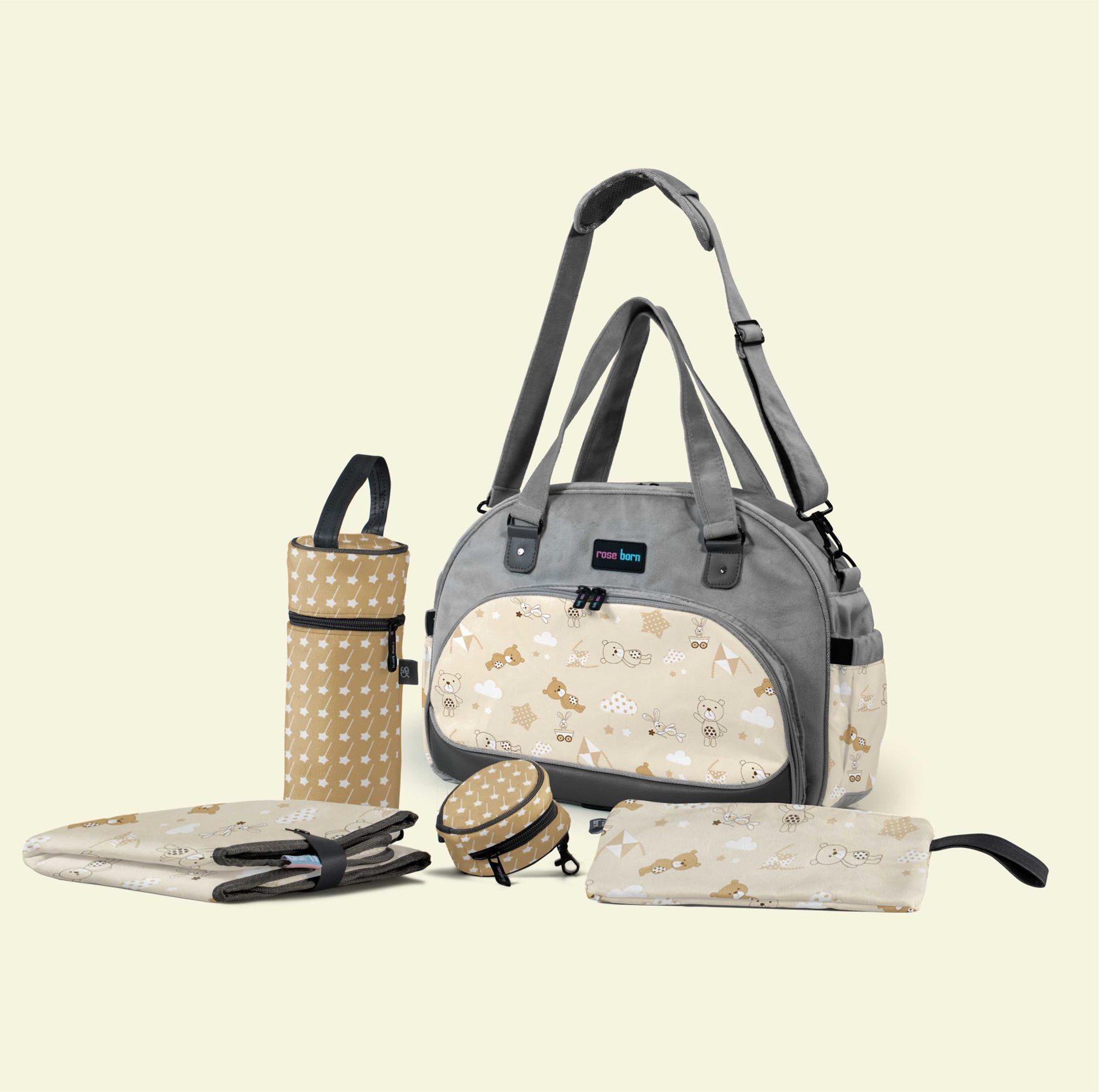 ساک لوازم رو دوشی bear & kite