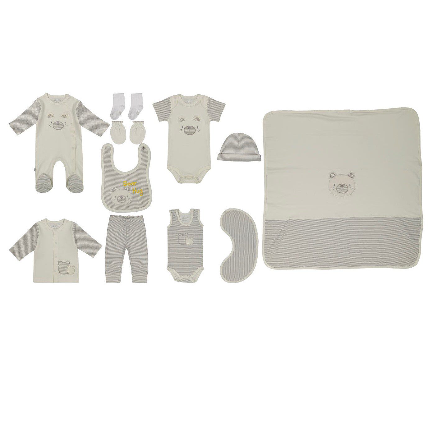 ست لباس بیمارستانی نوزاد نیلی NILI