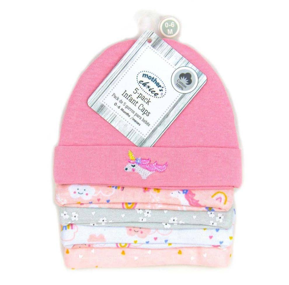 پک 5 عددی کلاه نوزادی