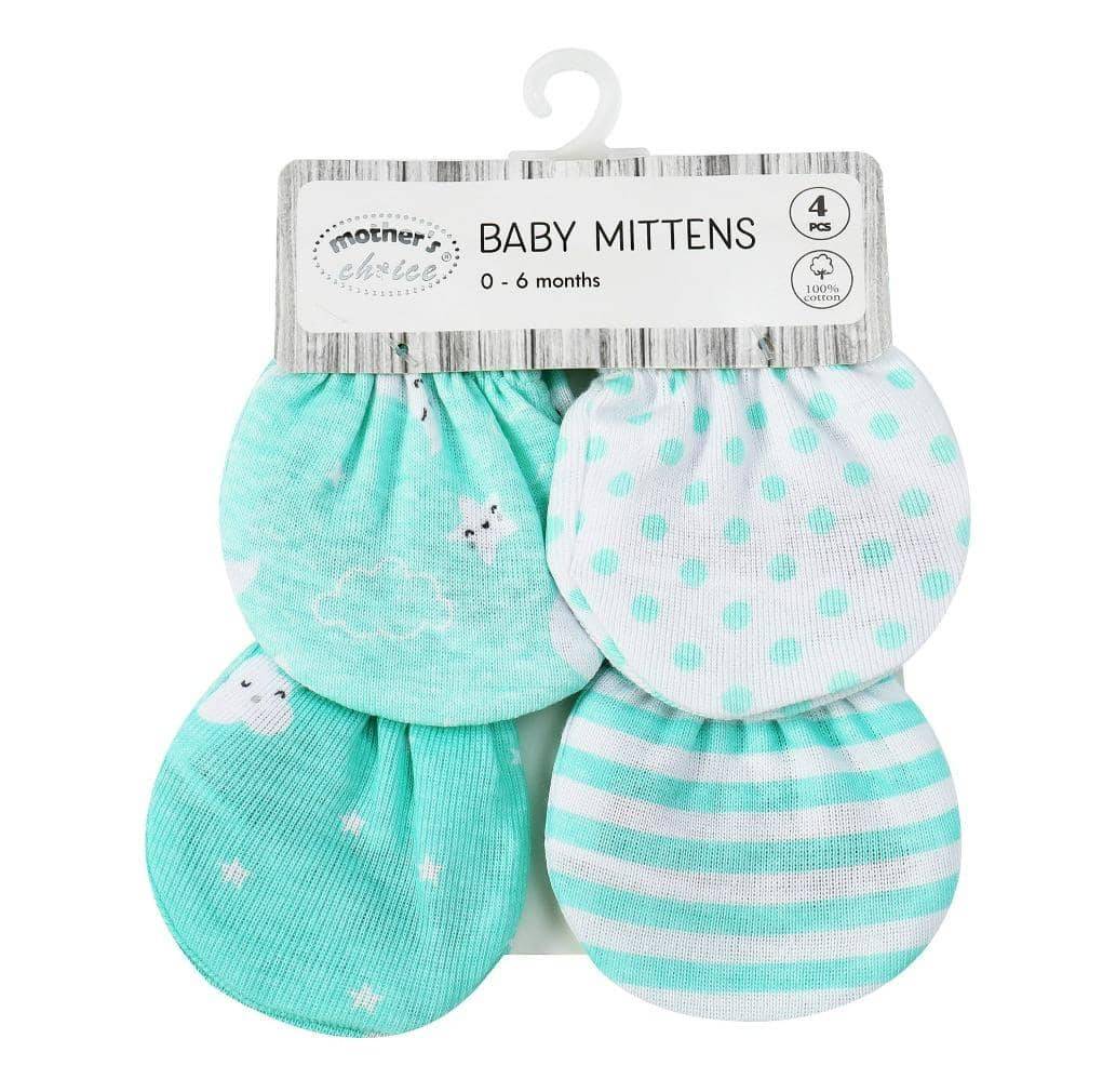 ست 4 عددی دستکش نوزاد