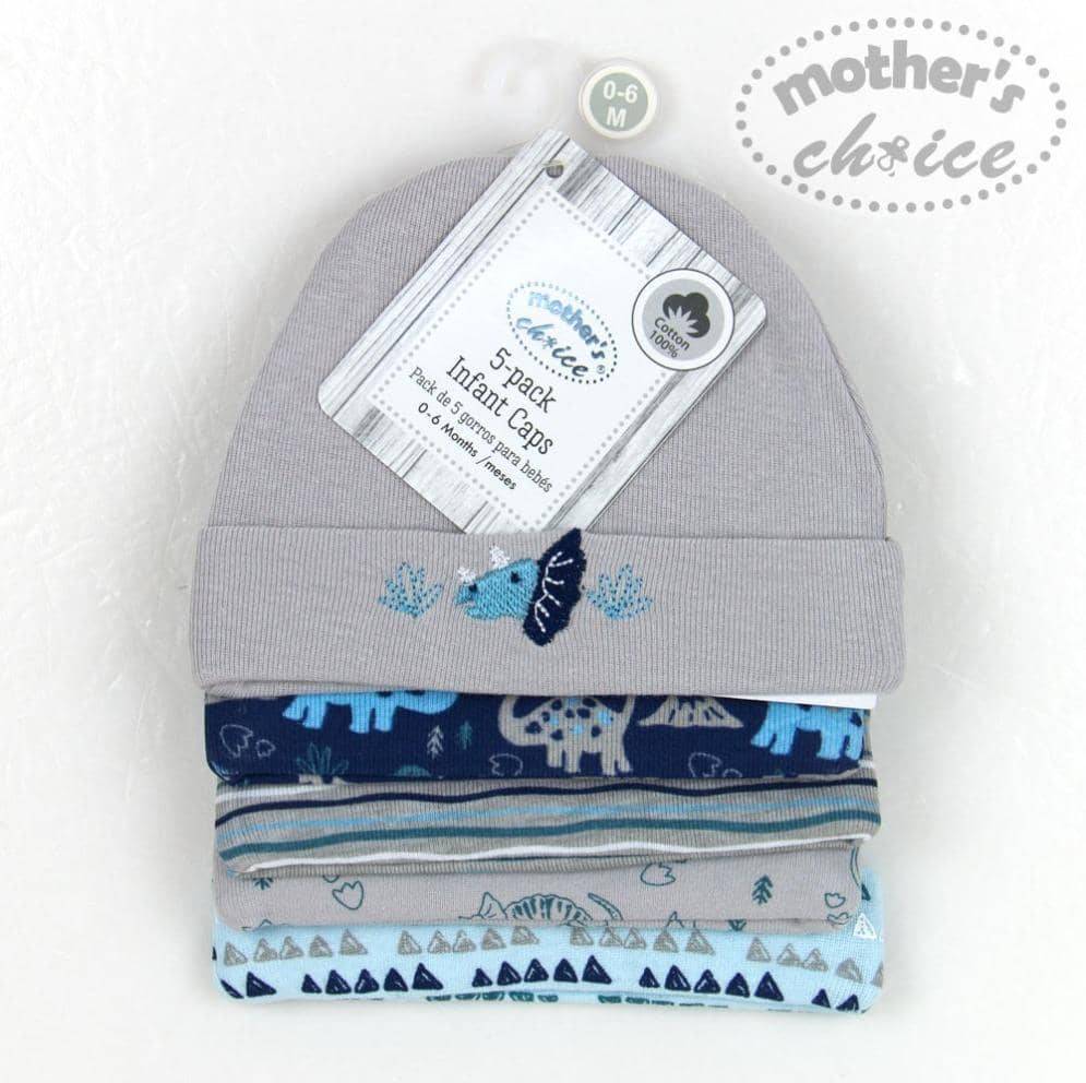 پک کلاه نوزادی 5 عددی