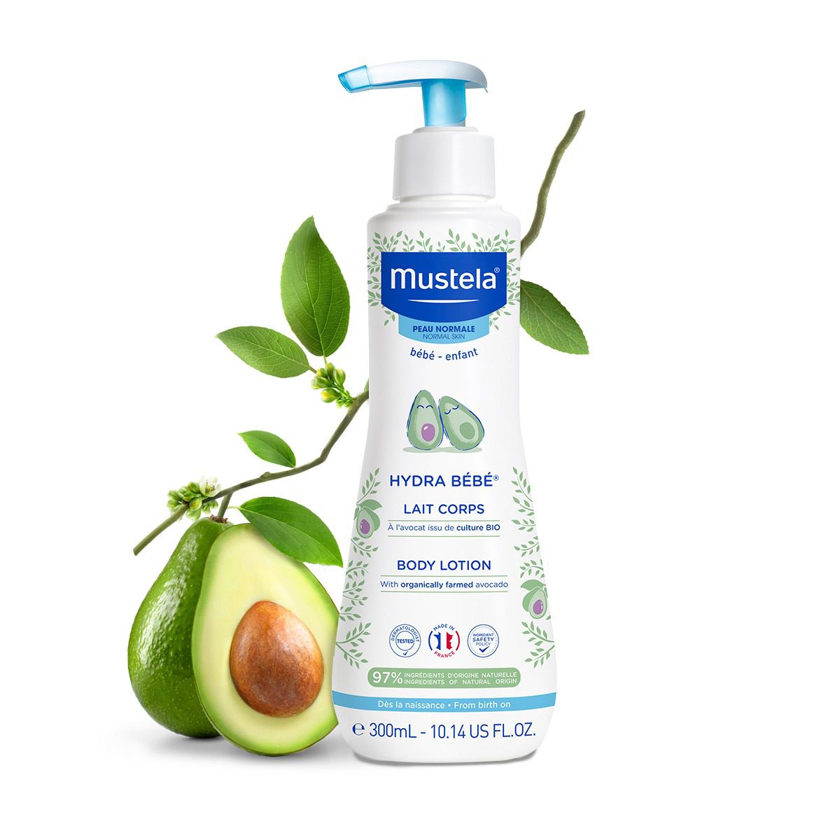 لوسیون کودک موستلا هیدرا ب ب 300میل Mustela