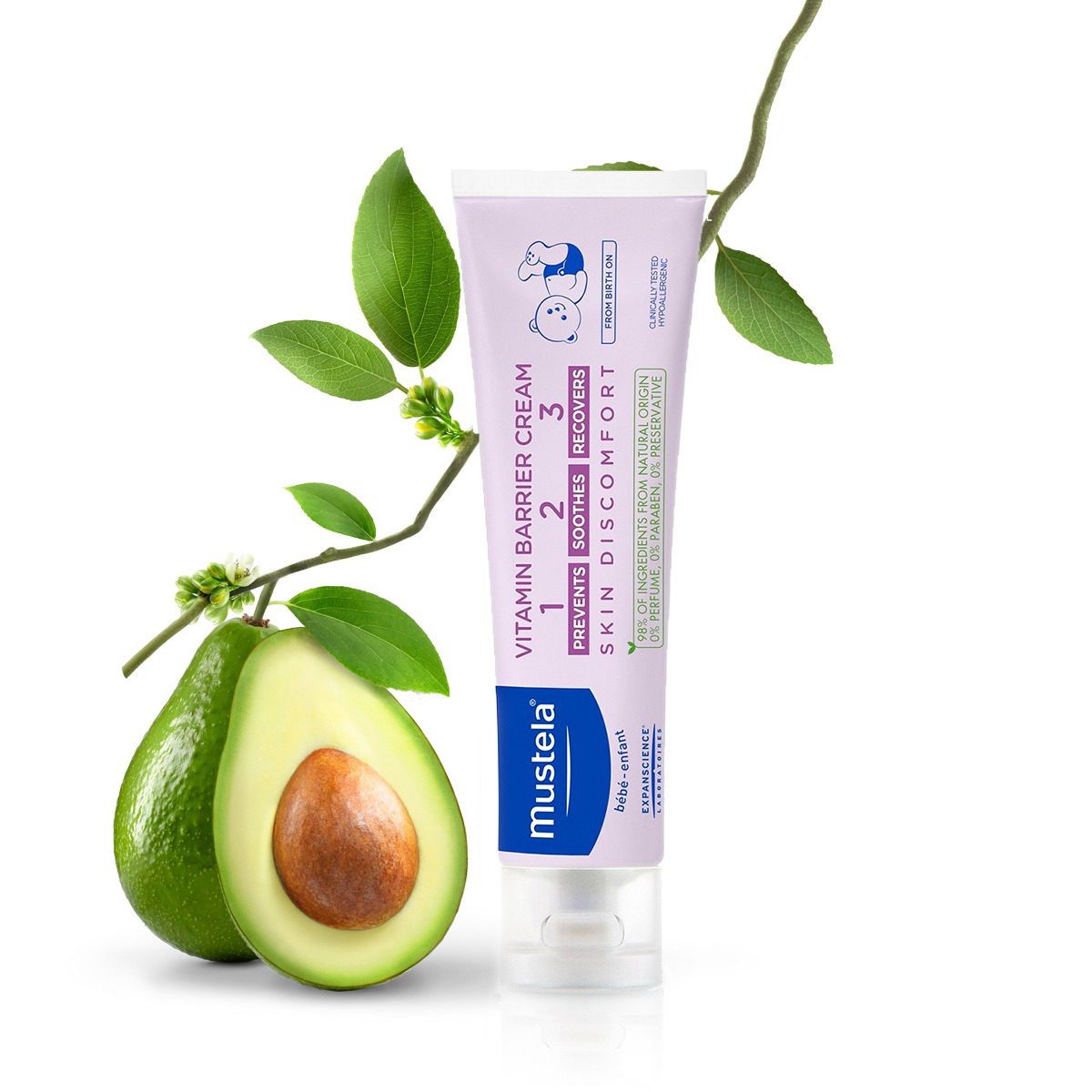 کرم ضد التهاب کودک کرم پوشک ماستلا موستلا 50میل Mustela
