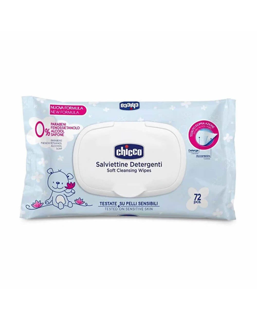 دستمال مرطوب 72 عددی چیکو chicco