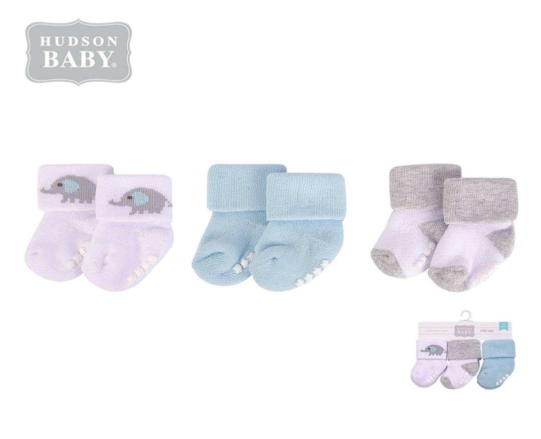 جوراب ریز حوله ای نوزاد پک 3 تایی