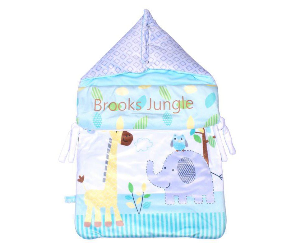 قنداق فرنگی رزبرن زیپ دار طرح brooks jungle