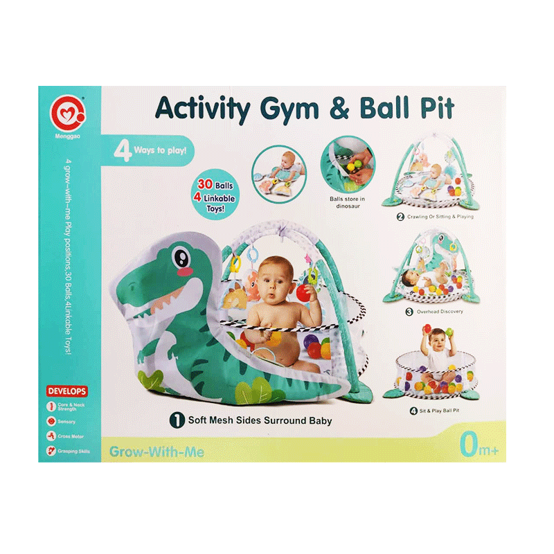 پارک بازی کودک با توپ رنگی