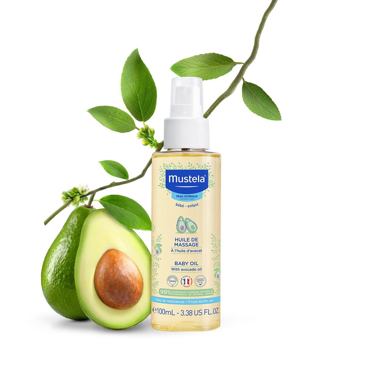 روغن ماساژ بچه ماستلا موستلا mustela