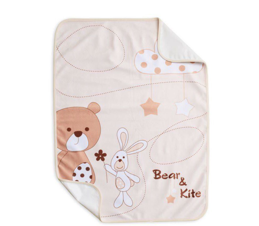 زیرانداز تعویض رزبرن طرح bear & kite