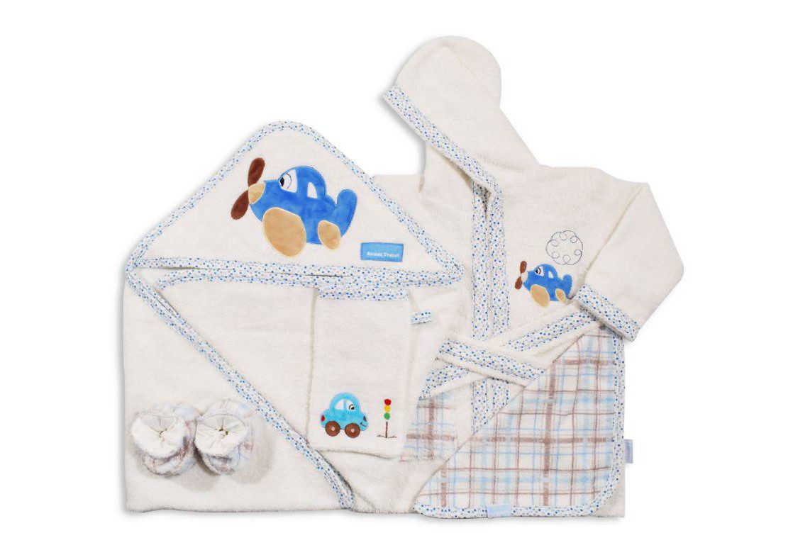 ست حوله پنج تکه رز برن طرح sweet...