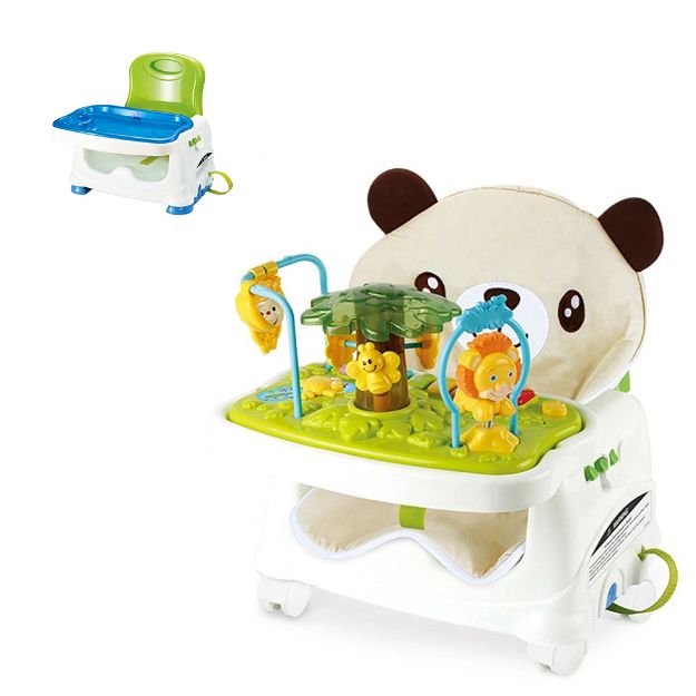 صندلی غذا پرتابل موزیکال هپی کیوت بیبی