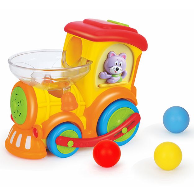 قطار حرکتی و موزیکال هولا تویز