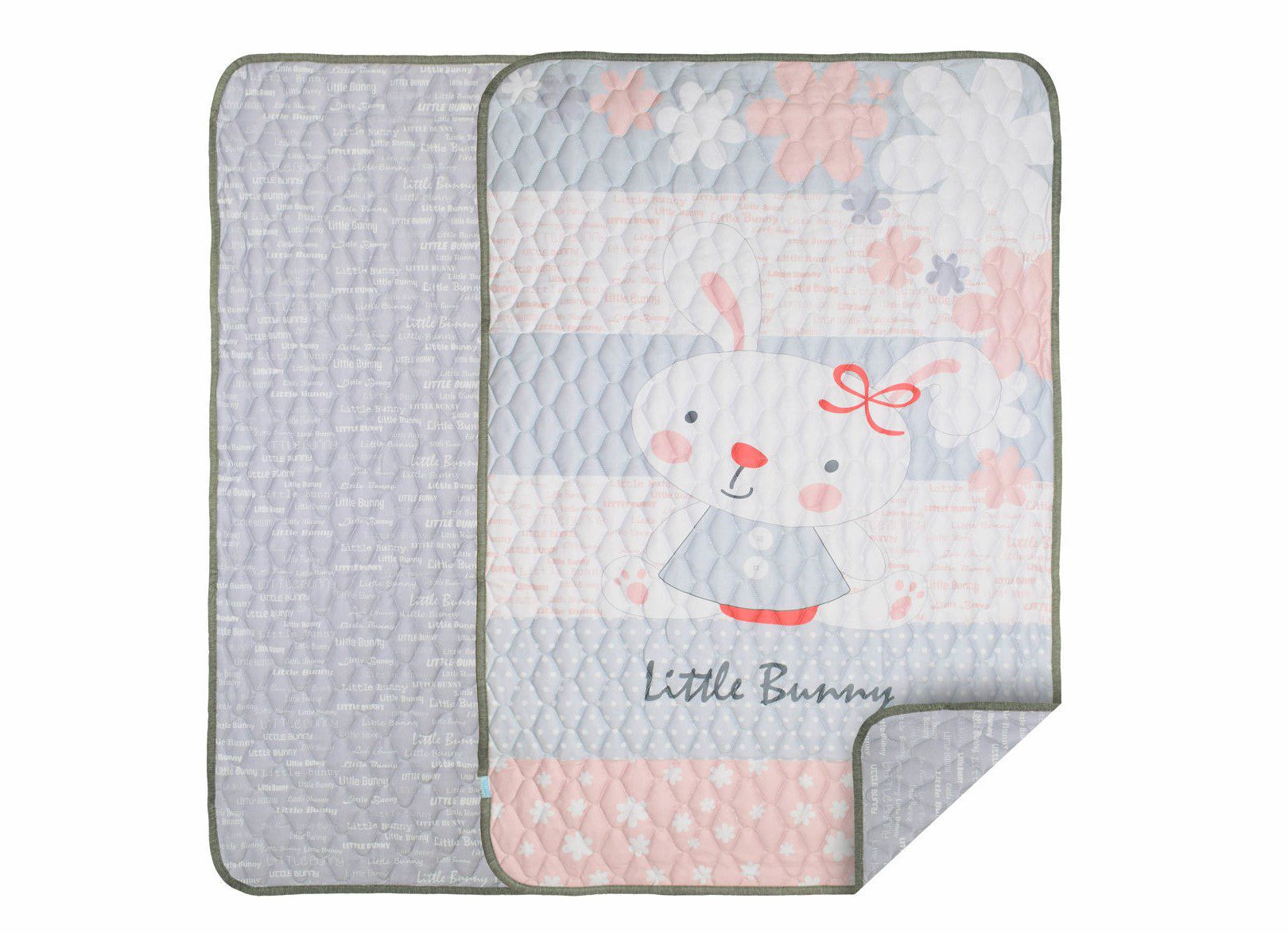 لحاف تک کودک رزبرن طرح little bunny