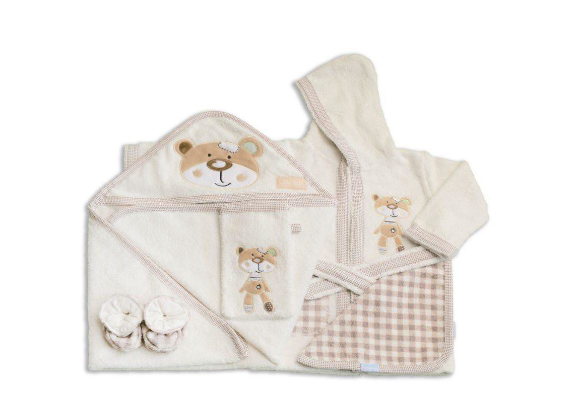 ست حوله پنج تکه رز برن طرح little...