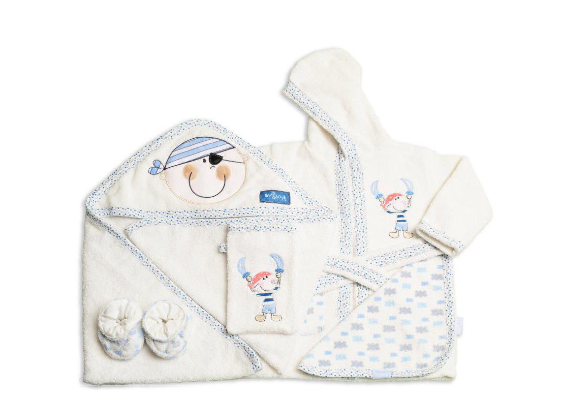 ست حوله پنج تکه رز برن طرح pirate...