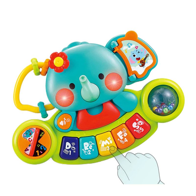 کیبورد موزیکال طرح فیل هولا تویز