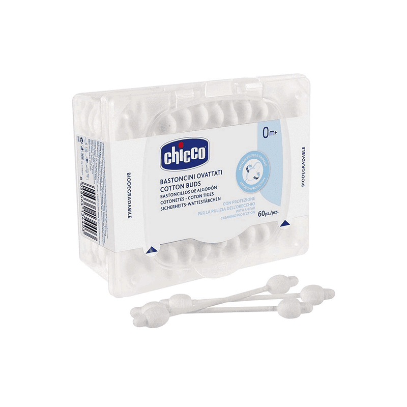 گوش پاکن محافظ دار چیکو 60 عددی