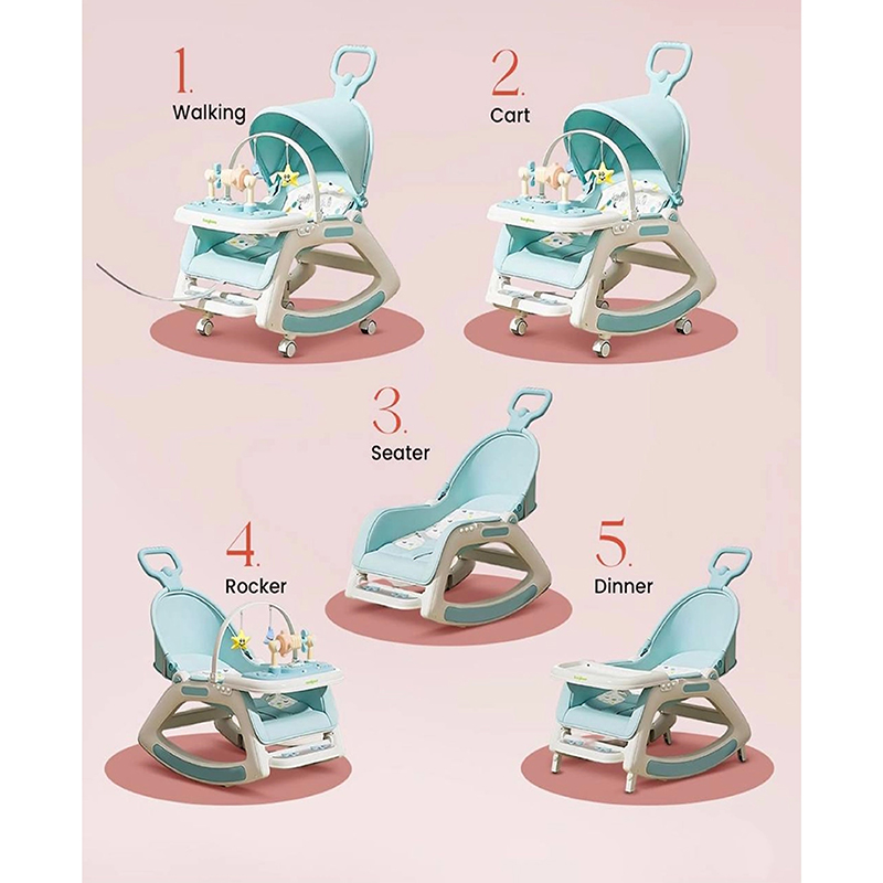 صندلی غذا خوری وارداتی ۵ کاره | برند...