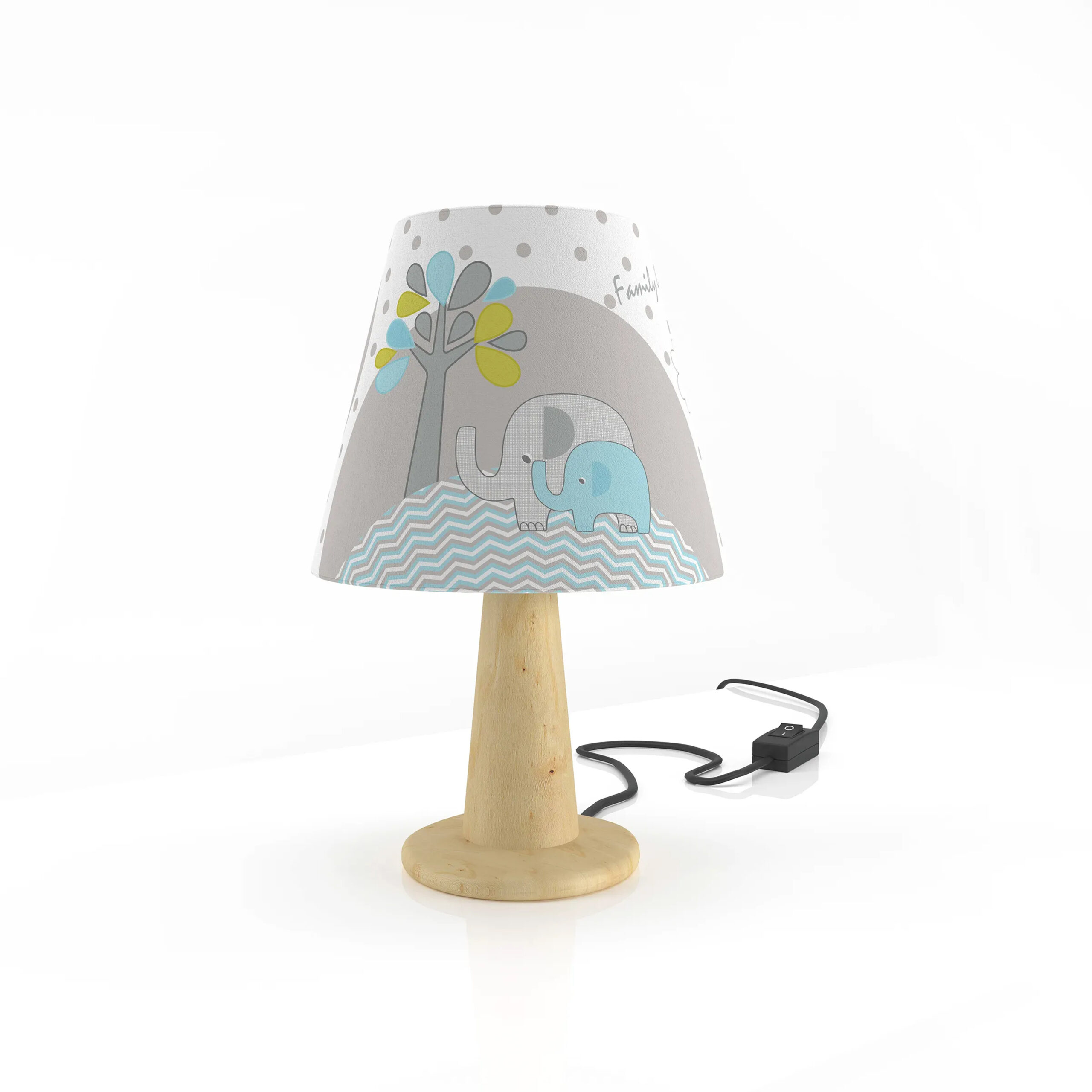 آباژور مخروطی Family Love Boy رزبرن