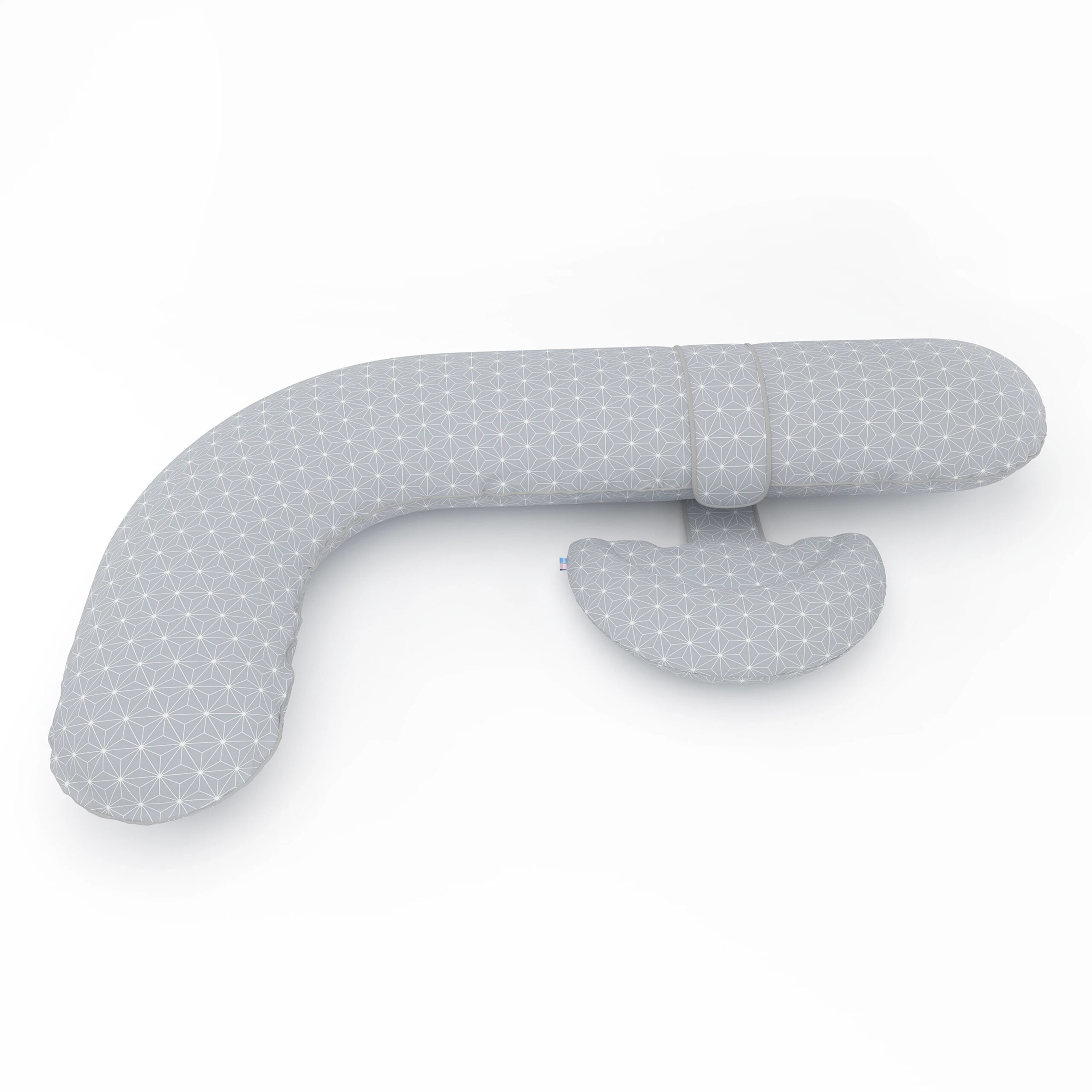 بالش L بارداری رنگ طوسی رزبرن