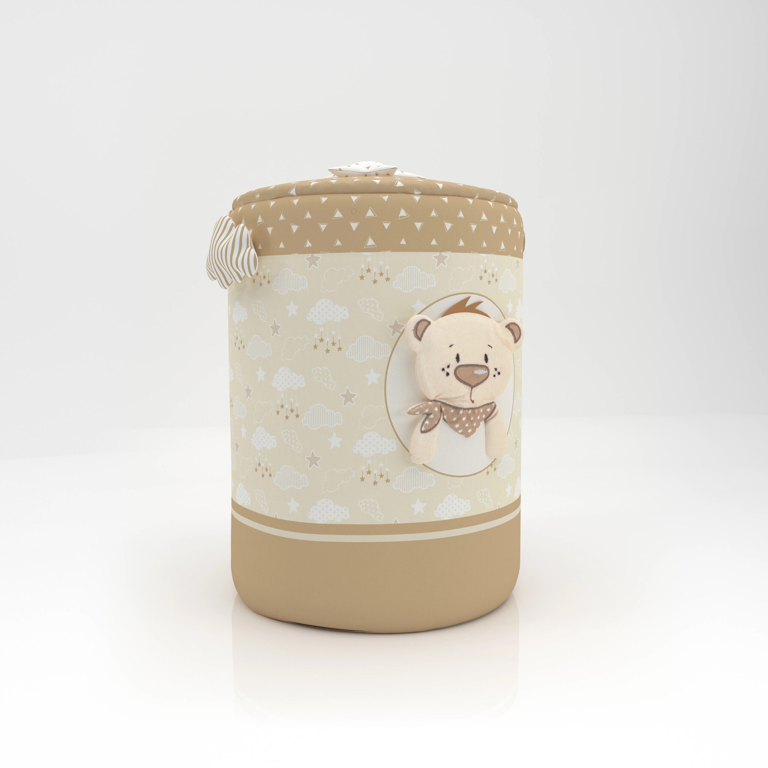 سبد لباس اتاق کودک Bear And Kite رزبرن | سایز بزرگ