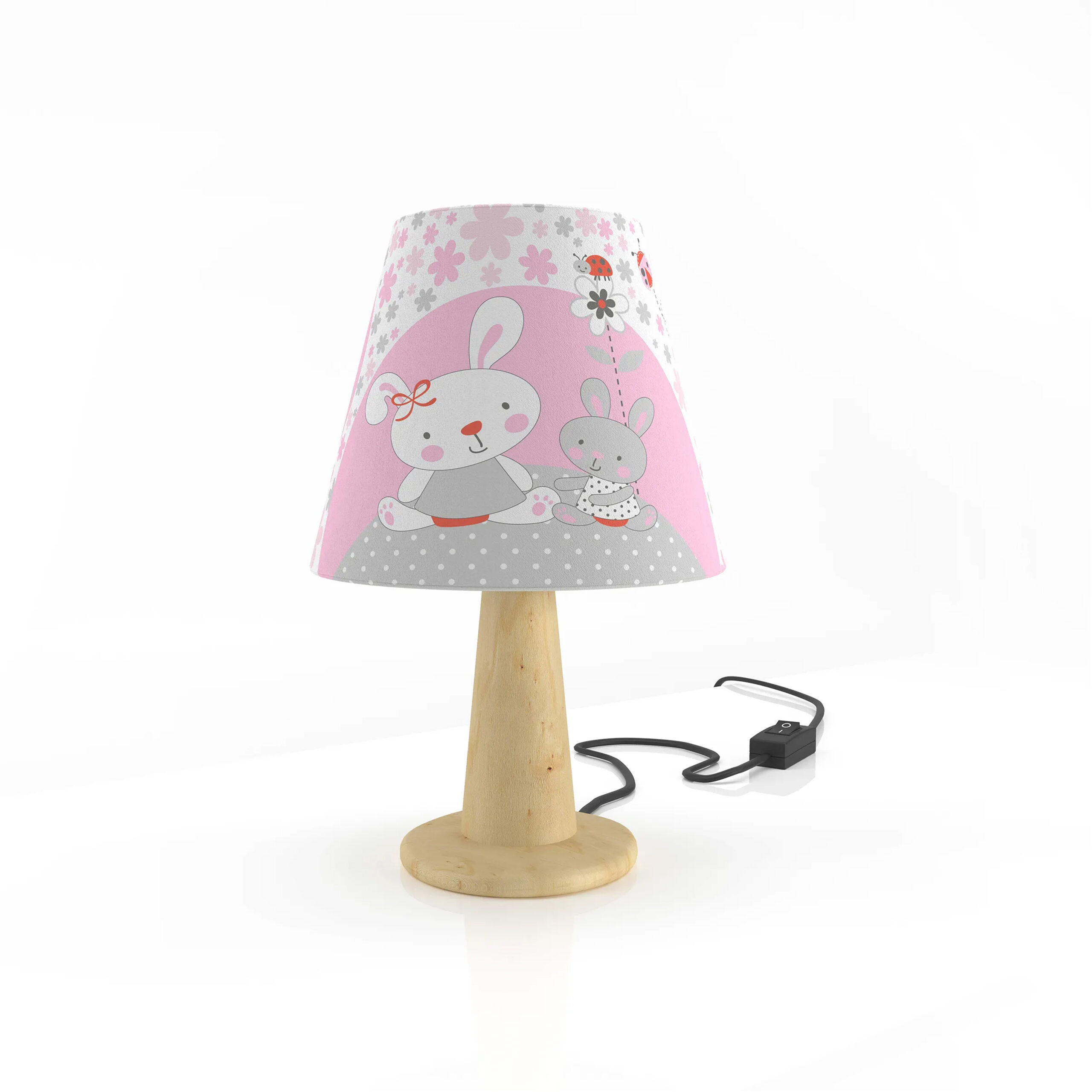 آباژور مخروطی Little Bunny رزبرن