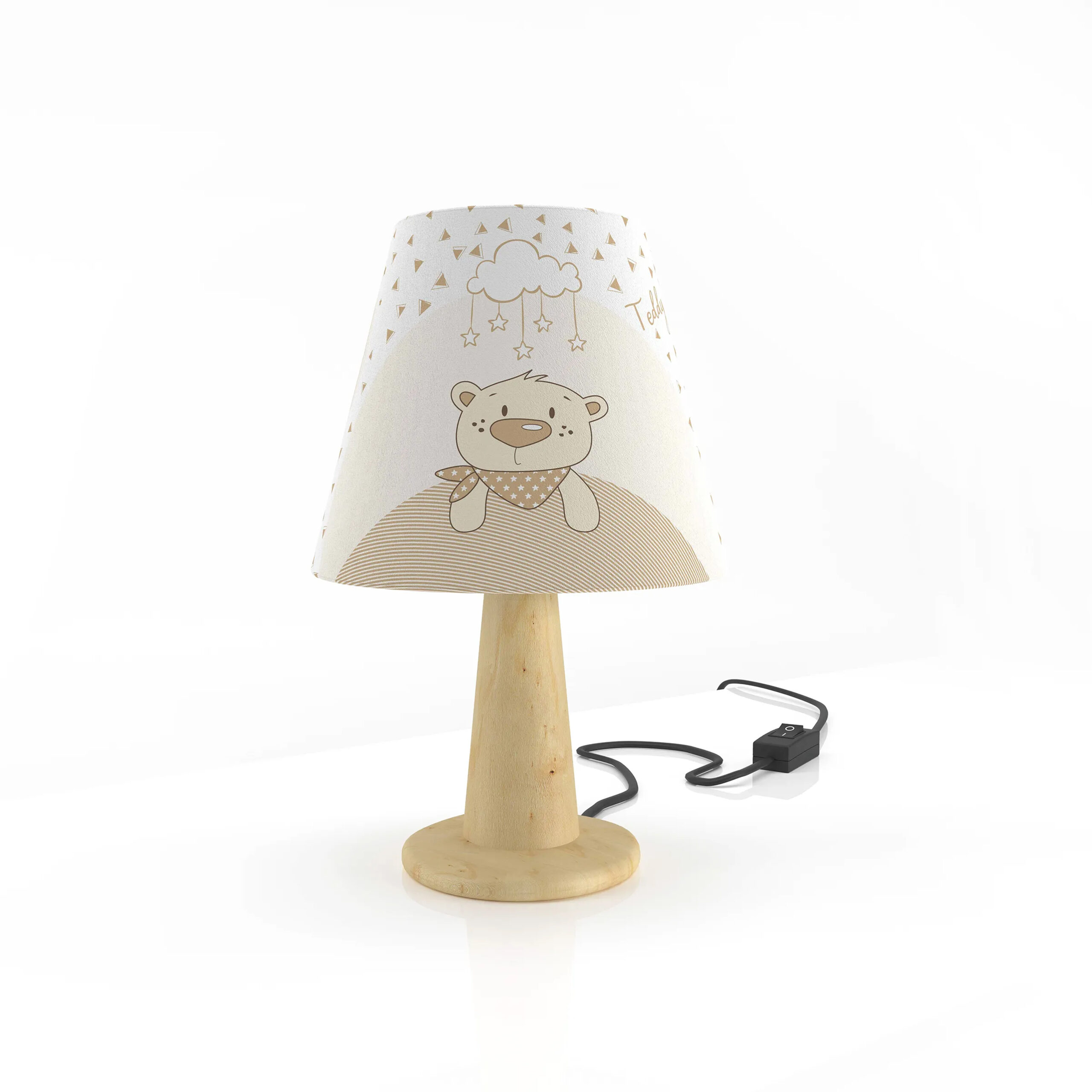 آباژور مخروطی Teddy Bear رزبرن