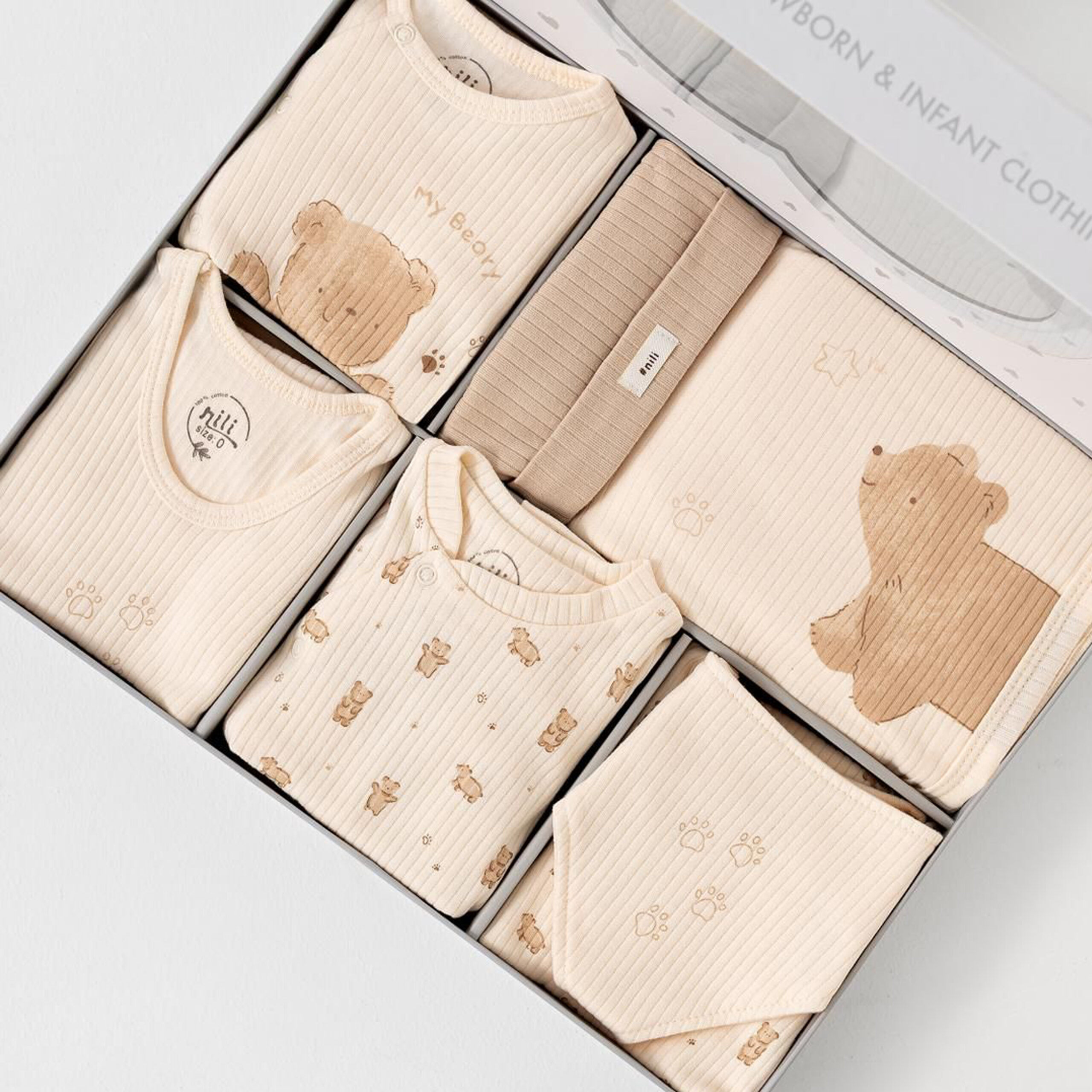 ست بیمارستانی جعبه ای 13 تکه نیلی nili طرح خرس ها