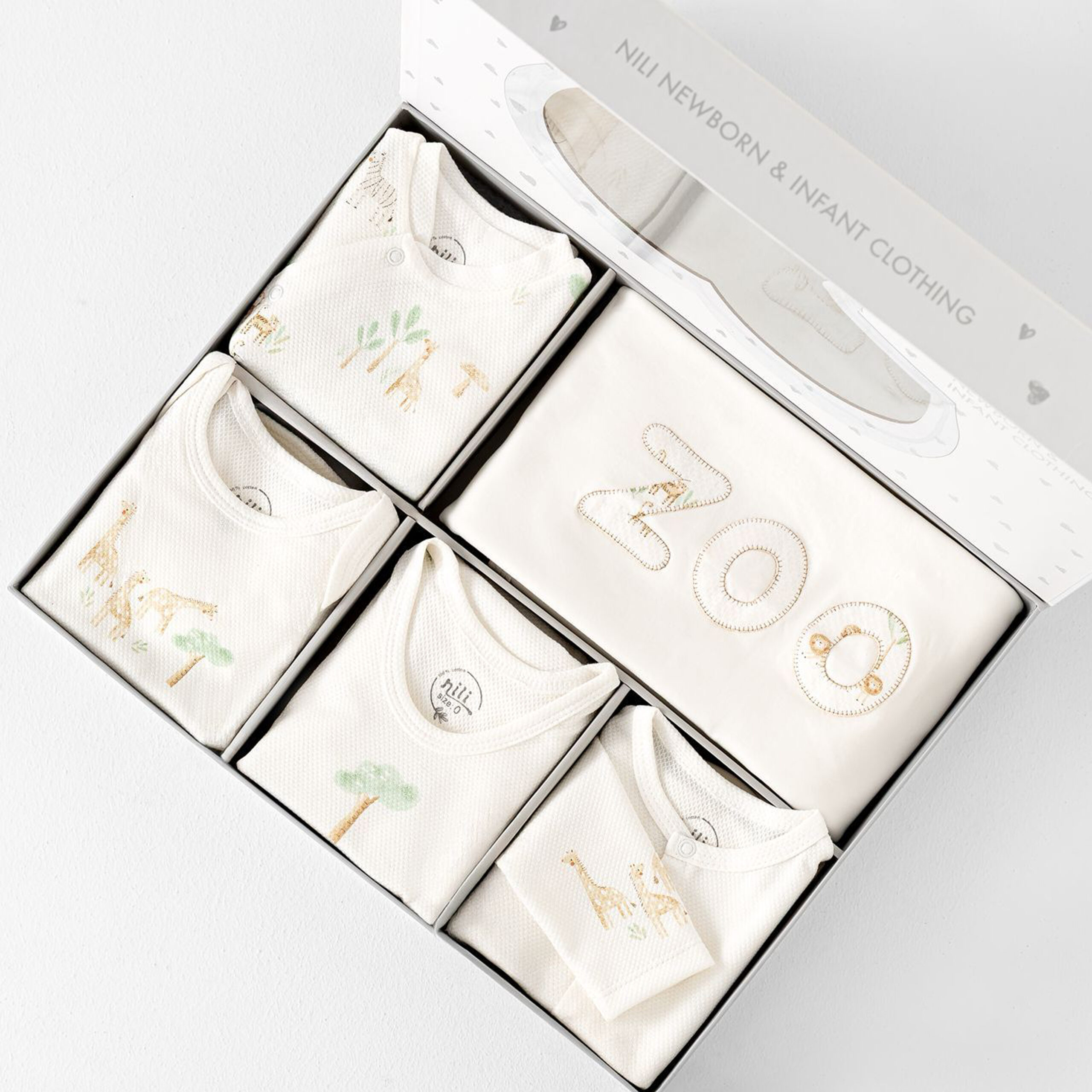 ست 13 تیکه بیمارستانی نیلی nili | طرح جنگل