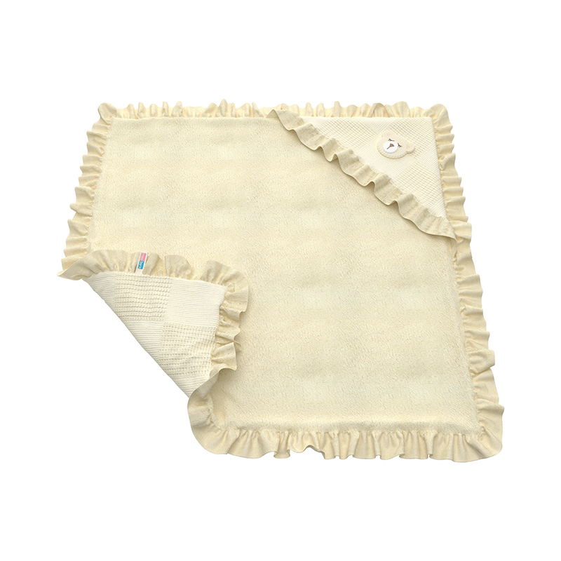 پتو دورپیچ کلاه دار Cotton Bear رزبرن