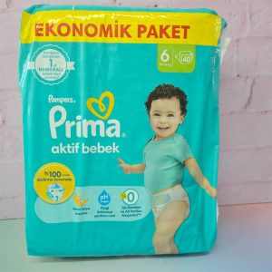 پوشک پریما ترکیه سایز ۶