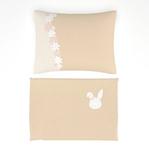 سرویس روتختی ۷ تکه نوزاد رزبرن مدل Flower Bunny
