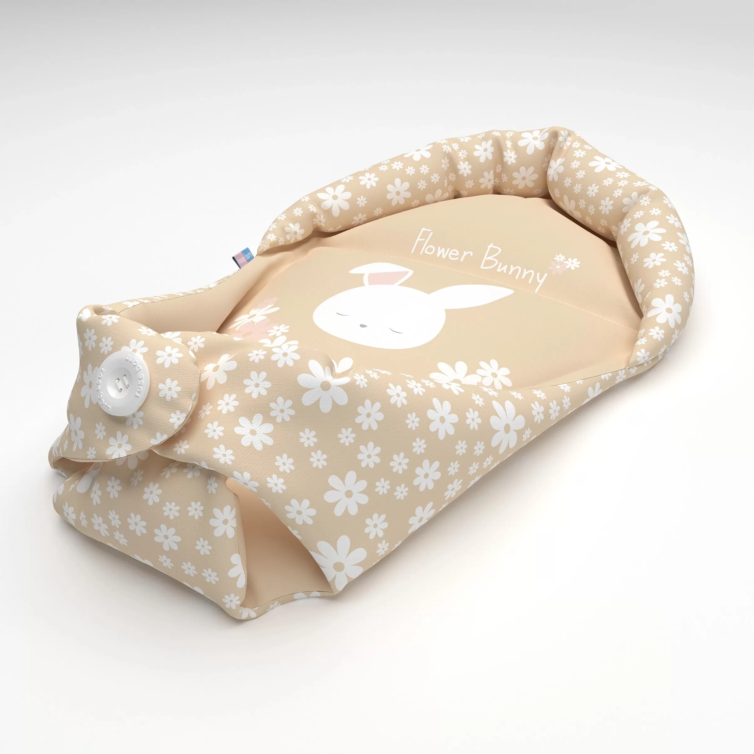قنداق سوئیسی رزبرن مدل Flower Bunny